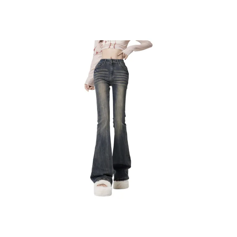 Kazakhstan Jeans Women's Vintage Blue-0