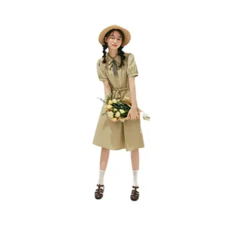 ZIHAN Short Sleeved Dress Women's