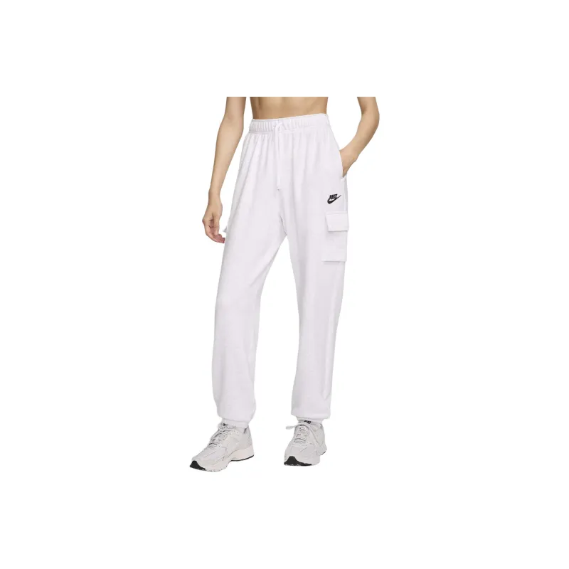 Nike Sportswear Club Fleece Knitted Sweatpants Women's White-0