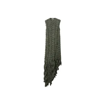 Burberry Crocheted Silk-blend Midi Dress