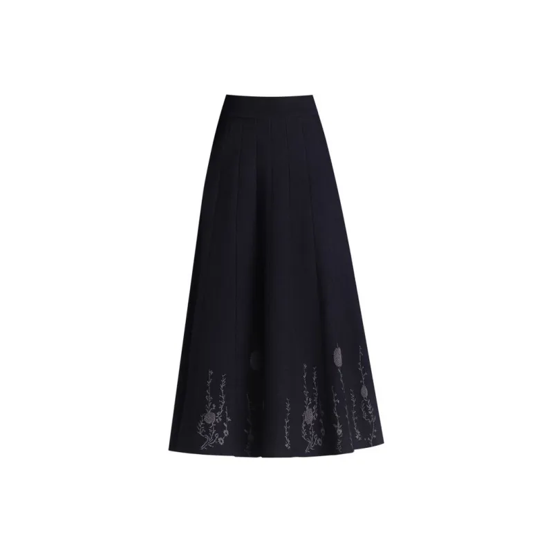 PIERRE CARDIN Knit Long Skirts Women's-0