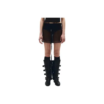 Ann Demeulemeester SS25 Casual Shorts Women's Black