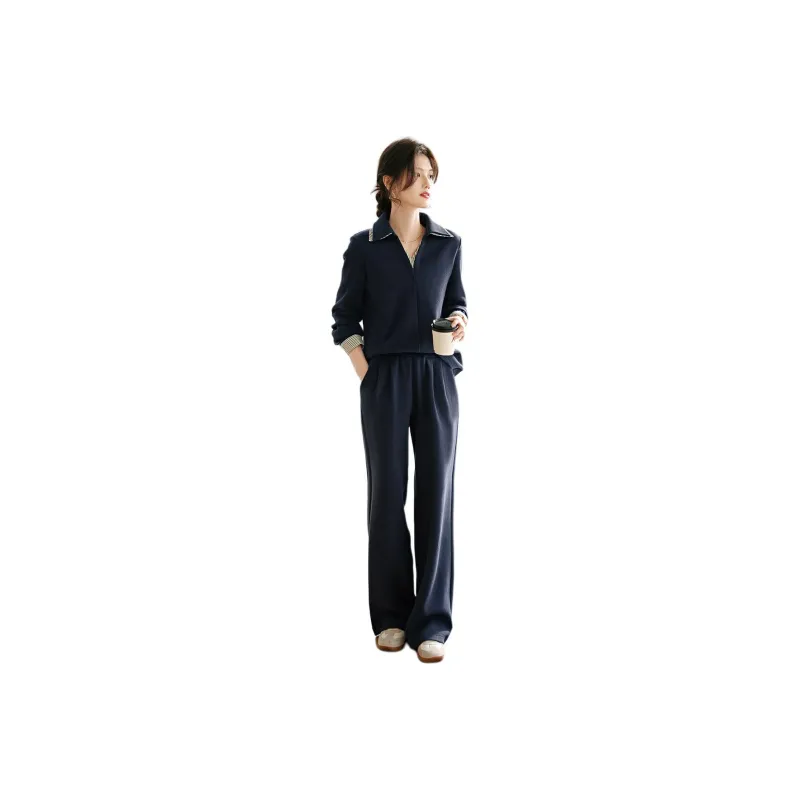 XWI Casual Suit Women's Navy Blue-0