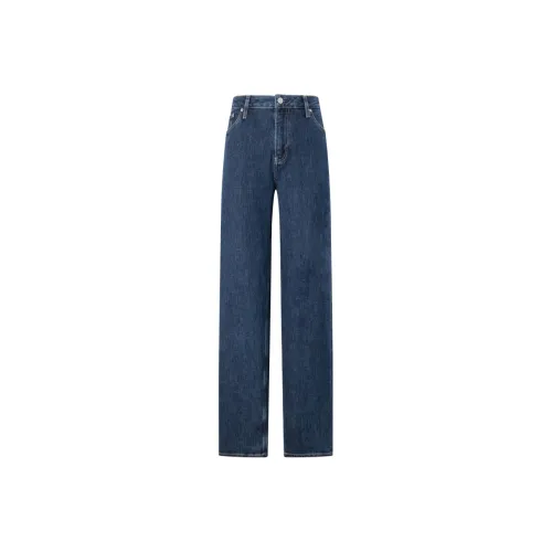 CALVIN mono Jeans Women's Denim Dark Blue