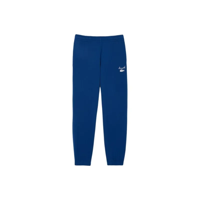 LACOSTE Knitted Sweatpants Women's Blue-0