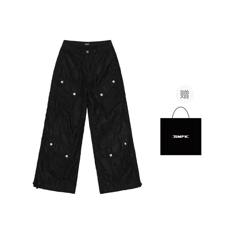 SMFK Cargo Pants Unisex Lightning Black-0