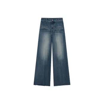 UOOYAA Jeans Women's Denim Blue
