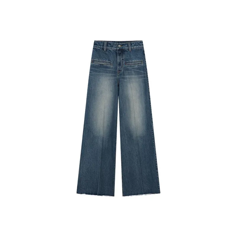 UOOYAA Jeans Women's Denim Blue-0