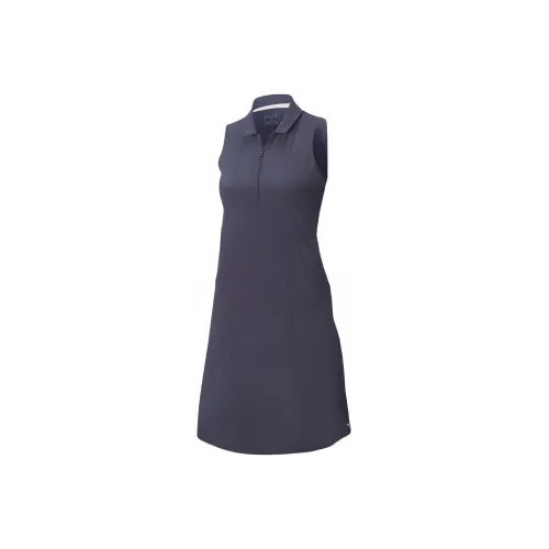 PUMA Sleeveless Dresses Women's Marine Blue
