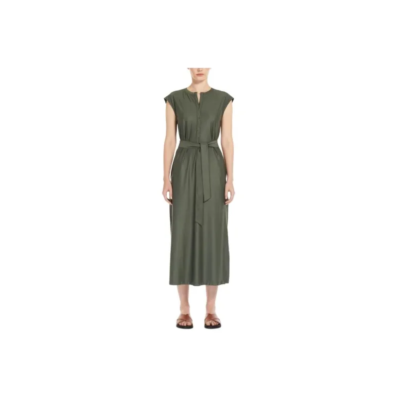 MaxMara Sleeveless Dress Women's Green-0