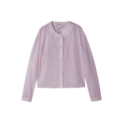 XIANGYING Shirt Matching Set Women's Purple