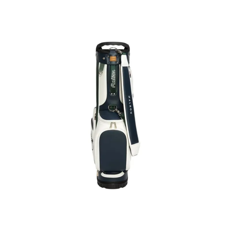 Malbon Golf Polyurethane Storage Bag Unisex White-5