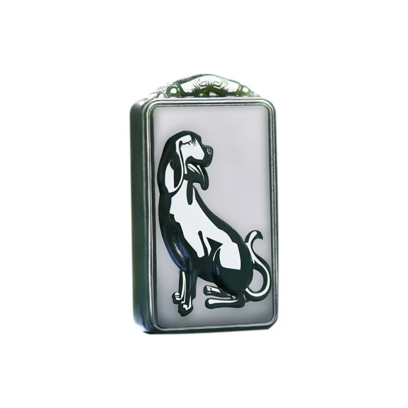 KUNYUYAO Hetian Jade Pendants Green Jade Unisex-50