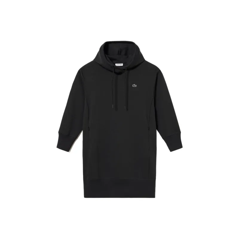 LACOSTE Long Sleeved Dress Women's Black-0