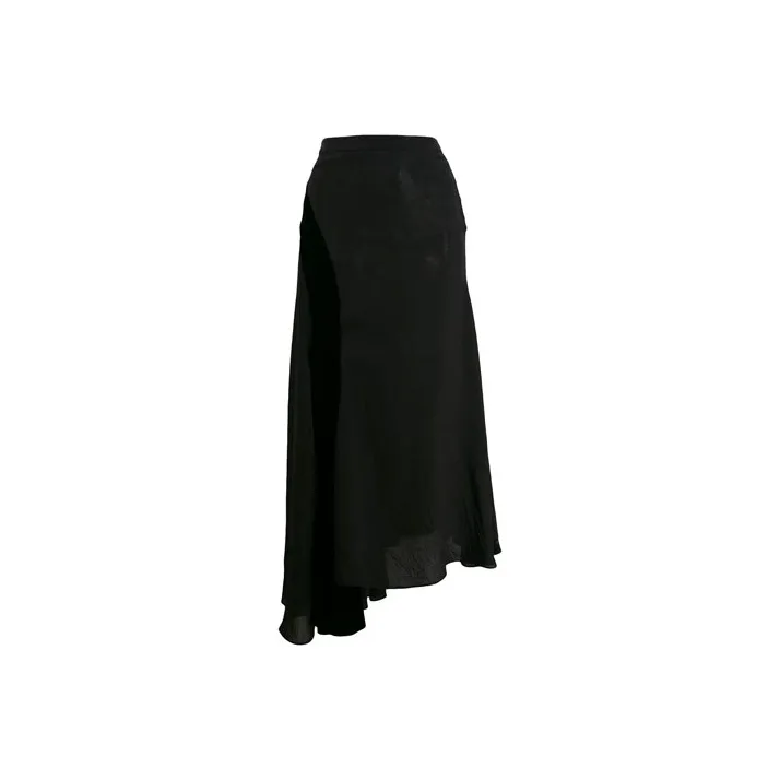 LOEWE Casual Long Skirts Women's Black-0