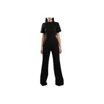 NATASHA ZINKO Wide-Leg Jumpsuit Jumpsuit Women's Black