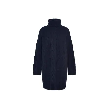 BARBOUR FW24 Long-Sleeved Dresses Women's Marine Blue