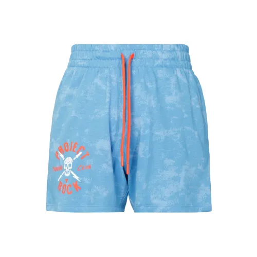 Under Armour Project Rock Terry Casual Shorts Women's Blue