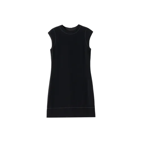 SOON FLOWER Sleeveless Dress Women's Black