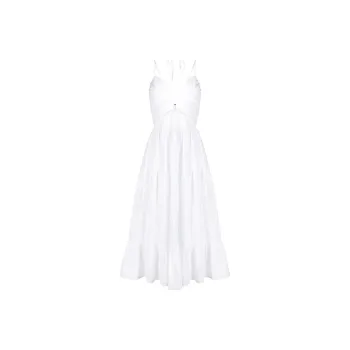 Ulla Johnson Phoebe Cut-out Detail Midi Dress