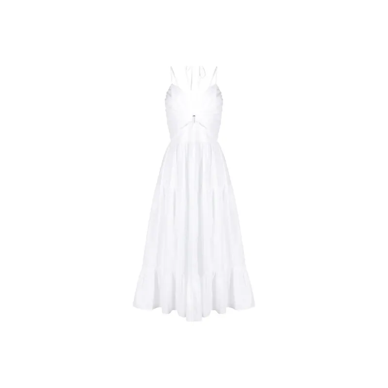 Ulla Johnson Phoebe Cut-out Detail Midi Dress-0