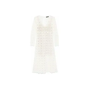 TWINSET MILANO Long-Sleeved Dresses Women's White