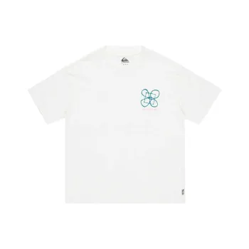 Quiksilver T Shirt Men's Snow White