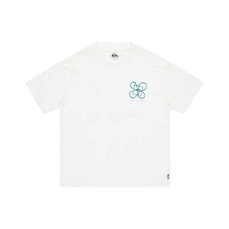 Quiksilver T Shirt Men's Snow White-0