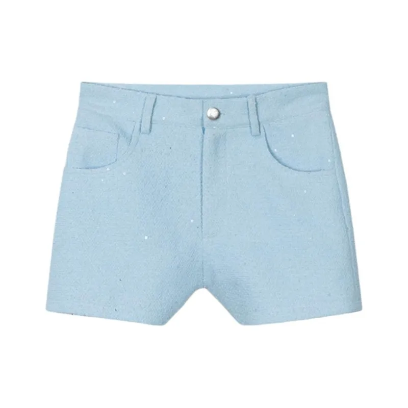 FORNI Casual Shorts Women's Dream Blue-0