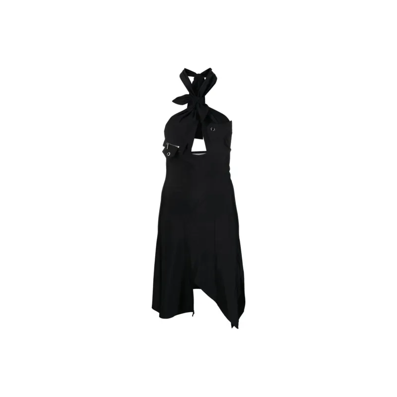 COPERNI Racing Halterneck Mini Dress-0