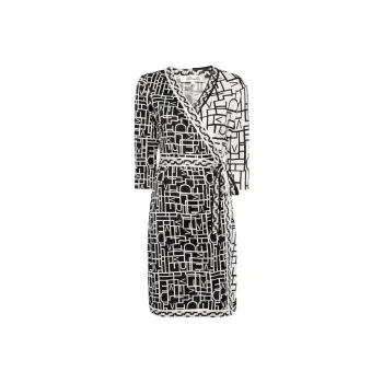 DVF Diane Von Furstenberg Hera Geometric-pattern Dress