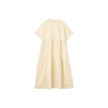 FREAK'S STORE Short Sleeved Dress Women's Ecru