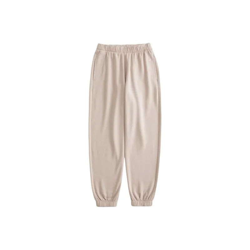 Hollister Knitted Sports Pants Women's Taupe-0