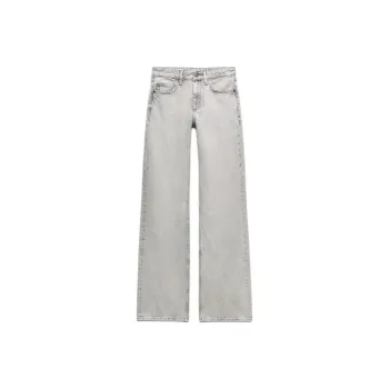 ZARA Jeans Women's Light Gray