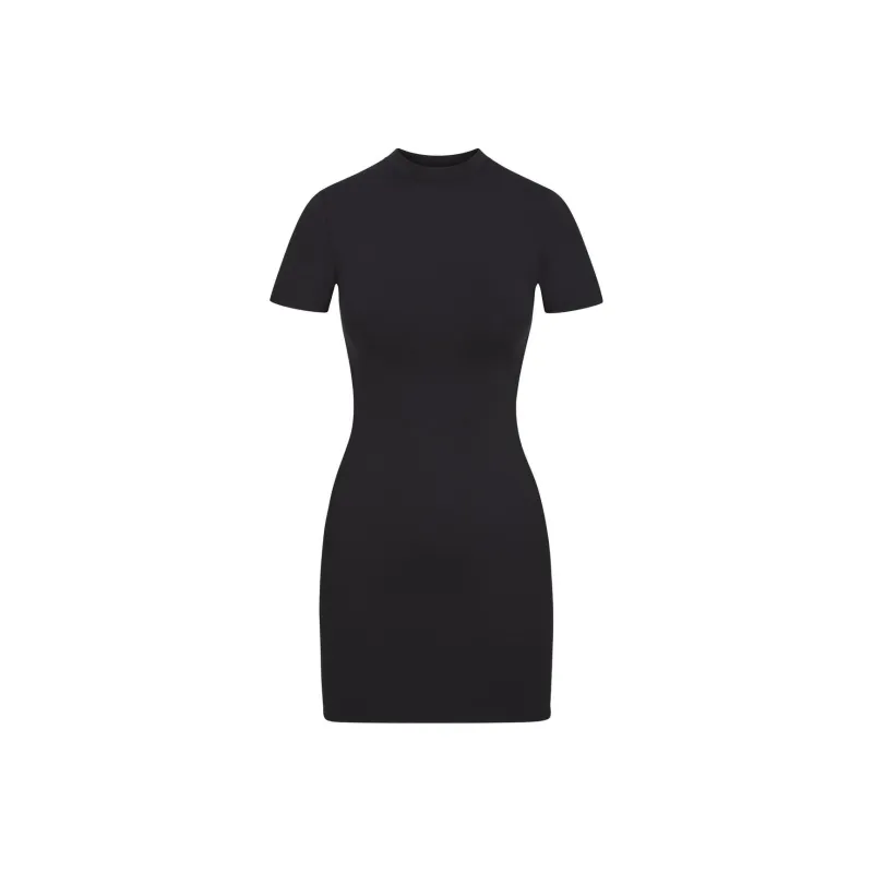 Skims Short Sleeved Dresses Women's Black-0