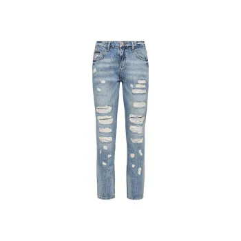 PHILIPP PLEIN Distressed Boyfriend Jeans