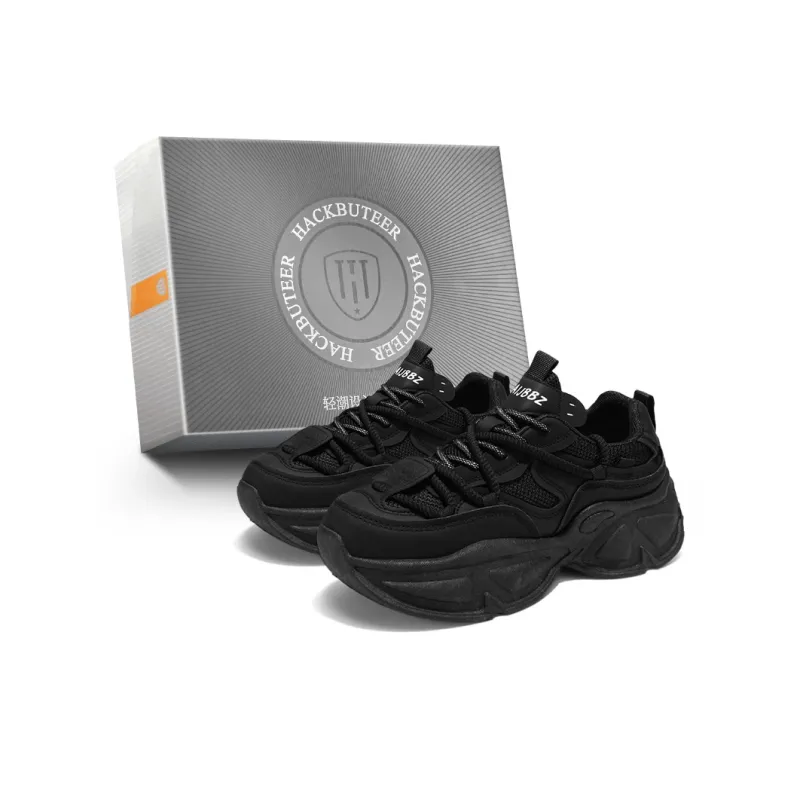 HACKBUTEER Low Top Chunky Sneakers Men's Box Included-6