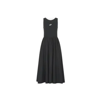 MEIYANG Sleeveless Dress Women's Black