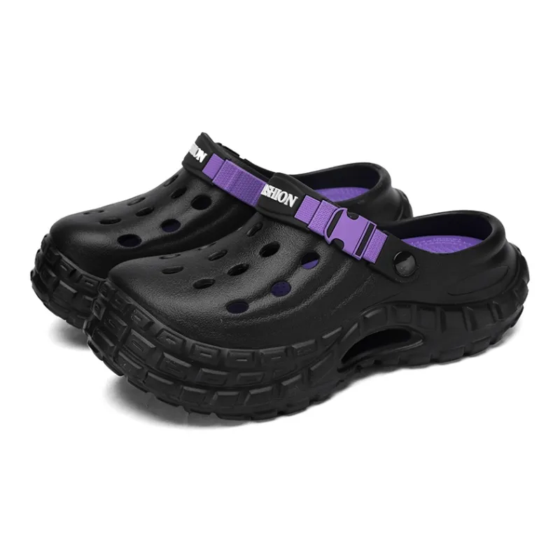 BEAR UNION Home Slippers Black Gray-6