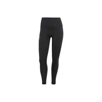 Adidas Women's Signature Graphic Print High Waisted 7/8 Leggings Black