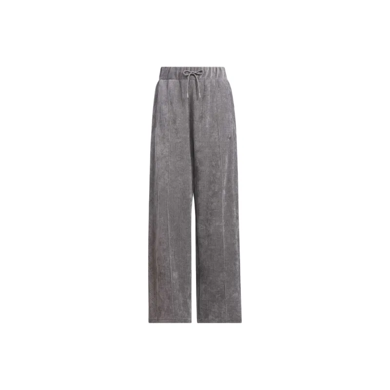 Adidas Originals Loose COZY PANT Knitted Sports Pants Women's Gray-0