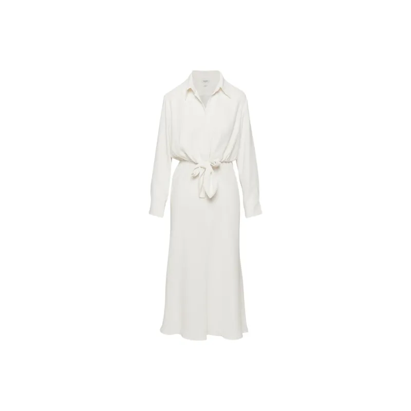 ARITZIA Babaton Abbey Dress Long-Sleeved Dresses Women's Light Birch/Light Birch-0