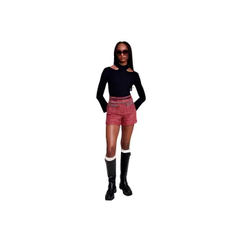 Maje Casual Shorts Women's Red