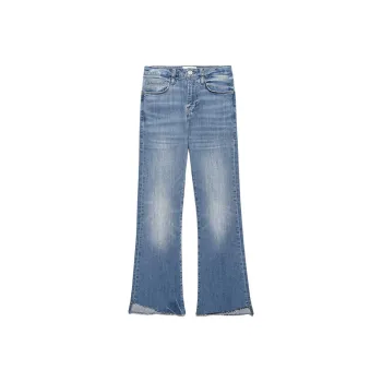 FRAME Whiskering effect Bootcut Jeans