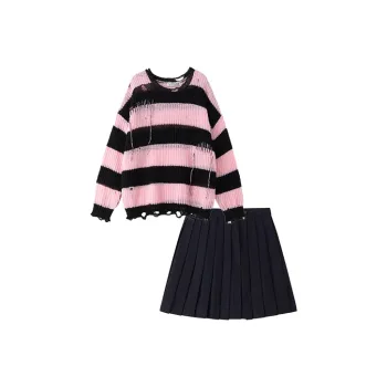 Tokyo Season Two Piece Skirt Sets Women's