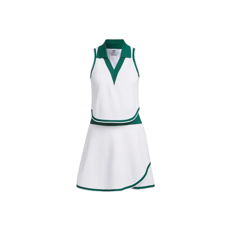 Adidas Originals Adidas Originals X Notitle Co branded Series Sleeveless Dresses Women's White-0