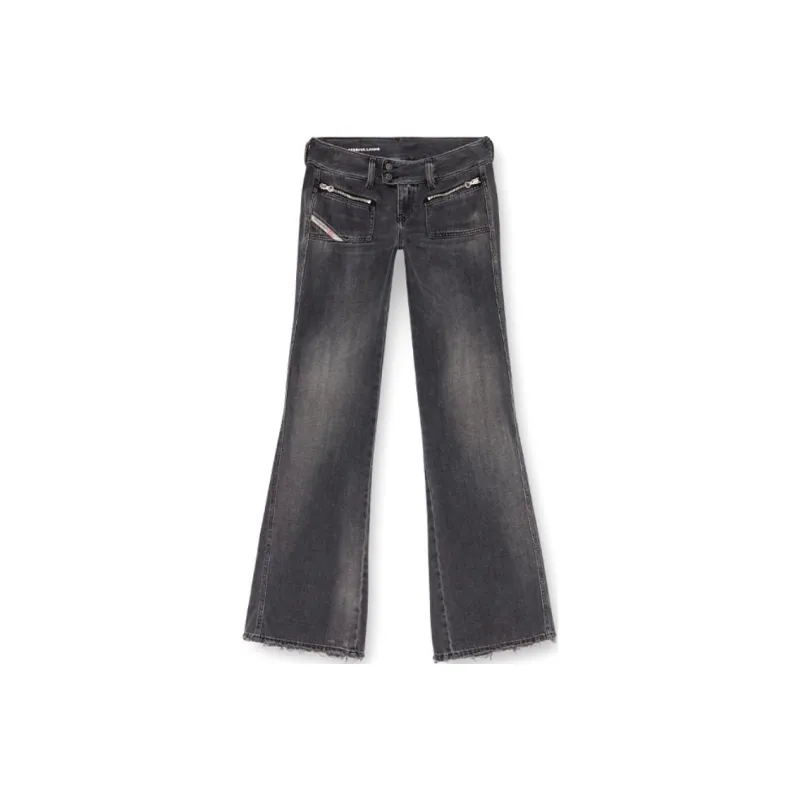 DIESEL D Hush Bootcut Jeans-0