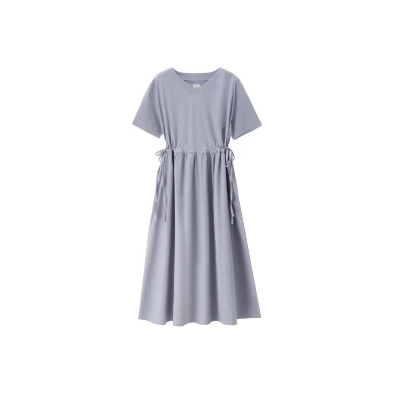 UNIQLO Short-Sleeved Dresses Women's-5