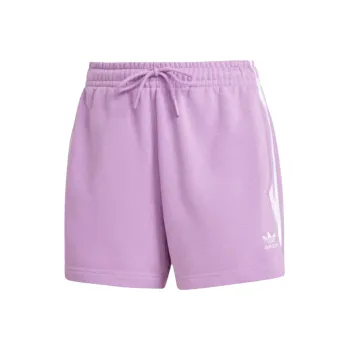 Adidas Adidas Always Originals 3 STRIPES FRENCH TERRY SHORTS Casual Shorts Women's Pre Owned Purple