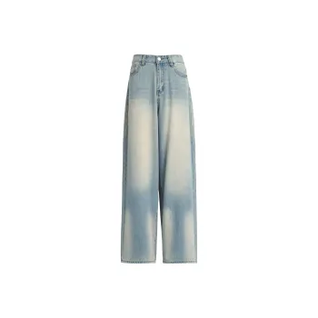 Wen Shan Jeans Women's Washed Color